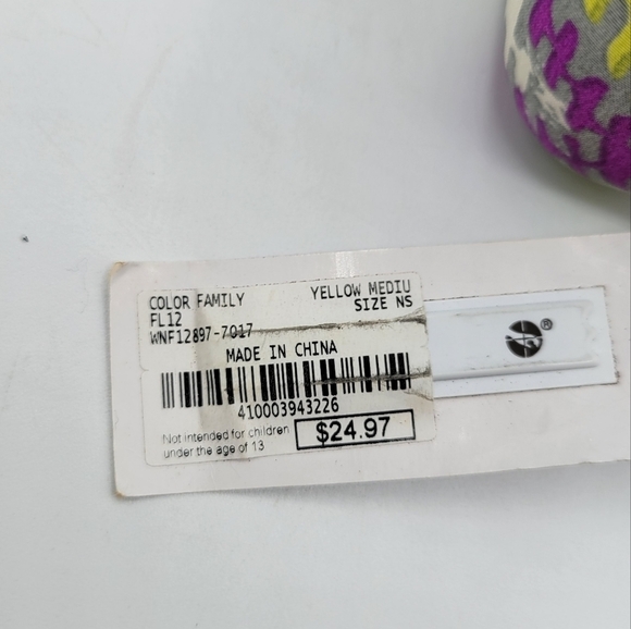 Charming Charlie yellow multicolor clutch Purse - Picture 5 of 7